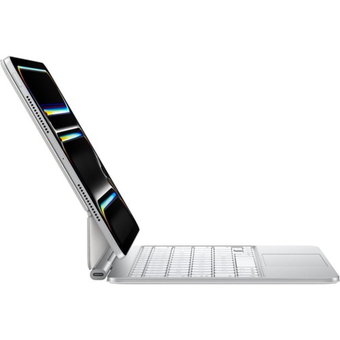 Apple 11 Inç iPad Pro (M4) Için Magic Keyboard - Türkçe Q Klavye - Beyaz (MWR03TQ/A)