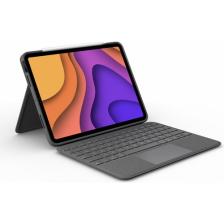 Logitech Slim Folio Touch 10.9" iPad Air 4. ve 5. Nesil ile Uyumlu Türkçe Klavyeli Kılıf - Koyu Gri