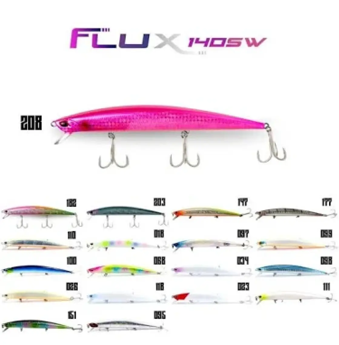Fujin Flux 140MM 18GR Floating Maket Balık