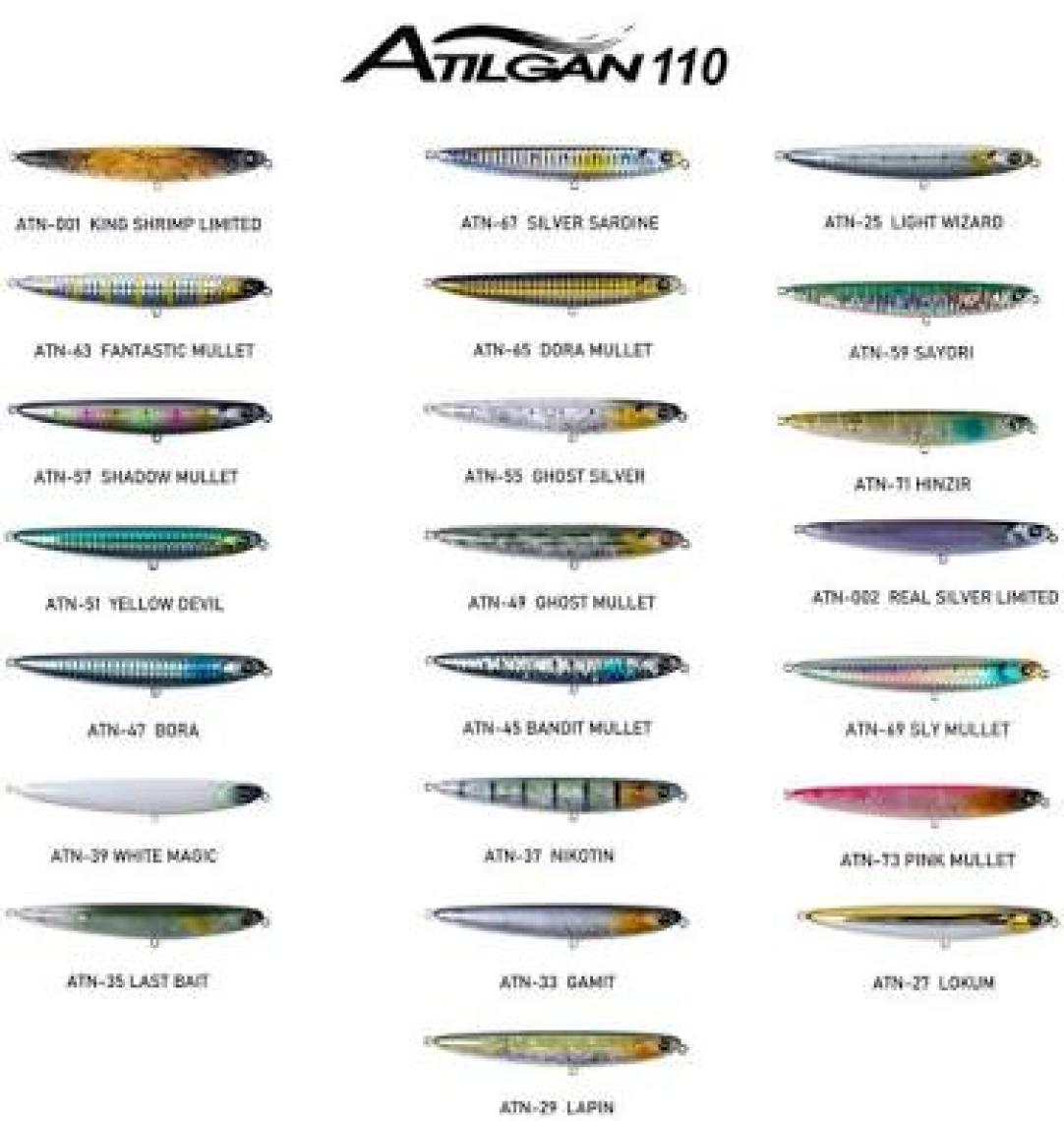 Han Fish Atılgan 110MM 14GR Suüstü Maket Balık