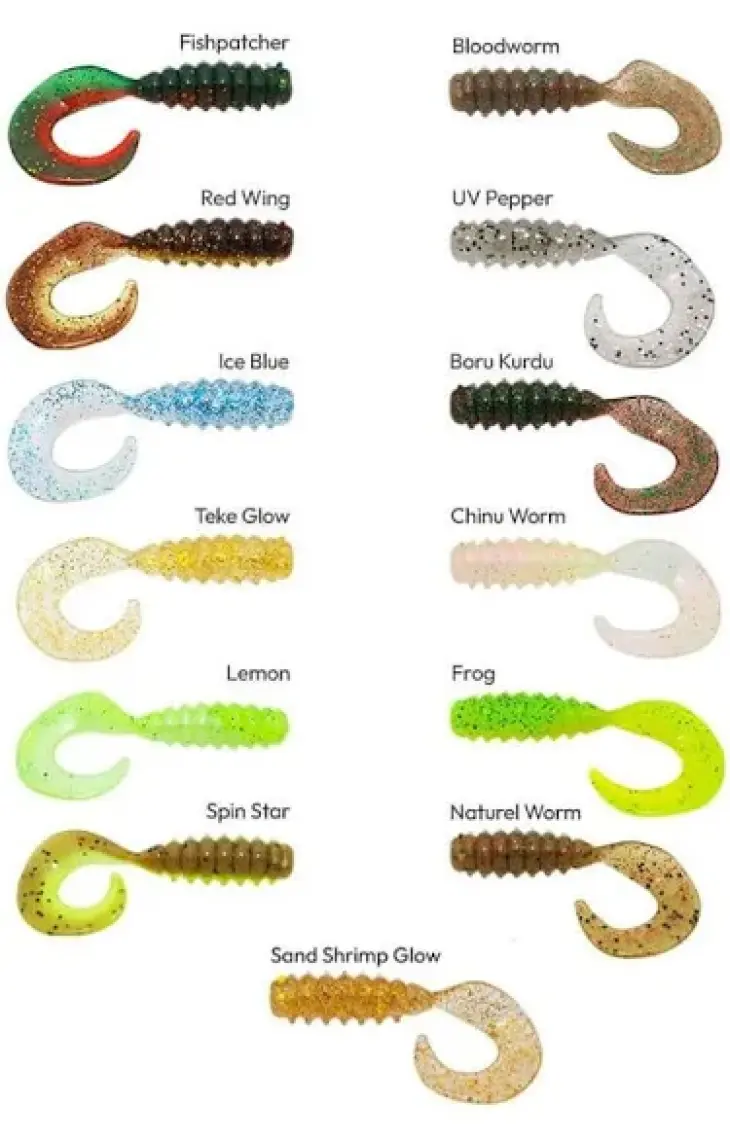 Han Fish Gurt 6cm Lrf Silikon Yem
