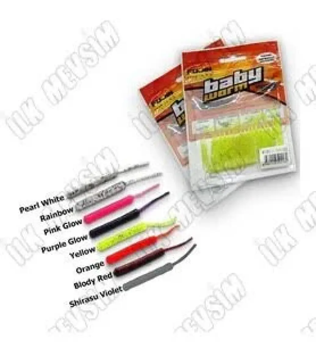 Fujin Baby Worm 5.2 cm Floating Lrf Silikonu