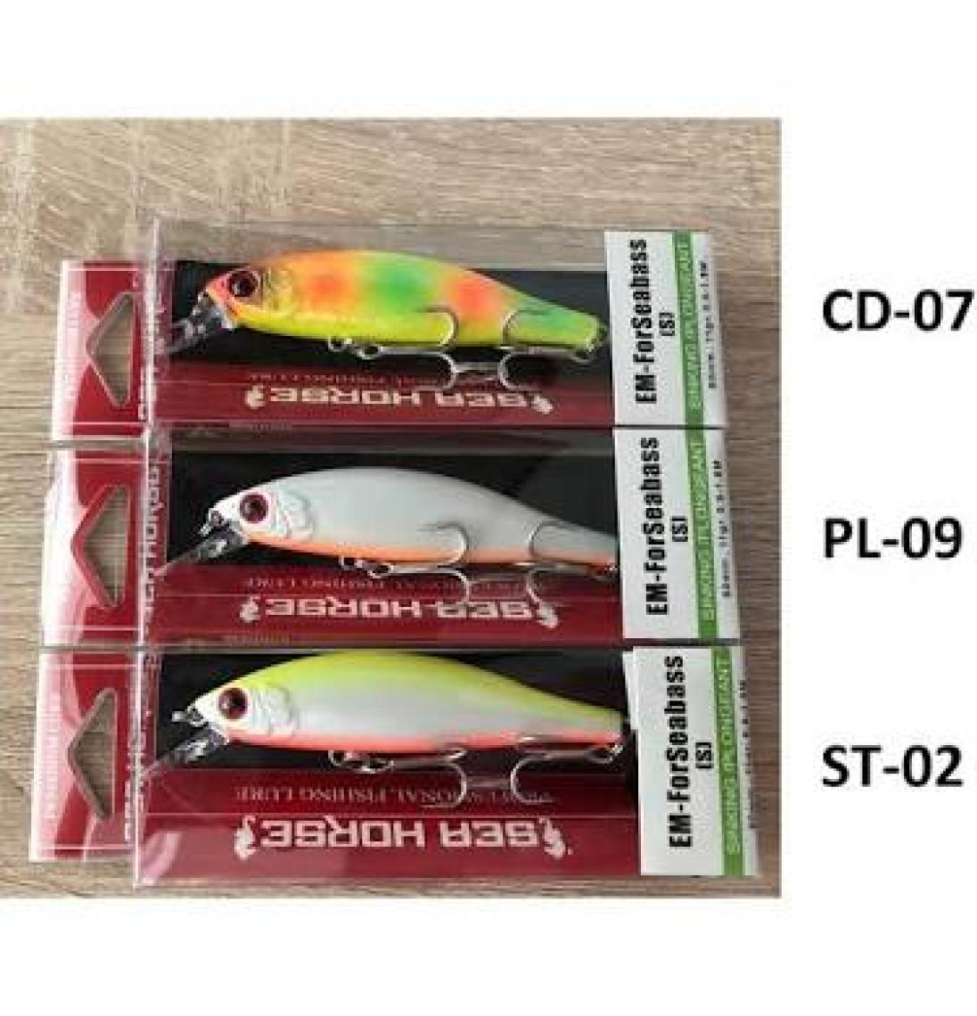 Sea Horse Em-Forseabass 8 cm 11GR 1-4m St-02#
