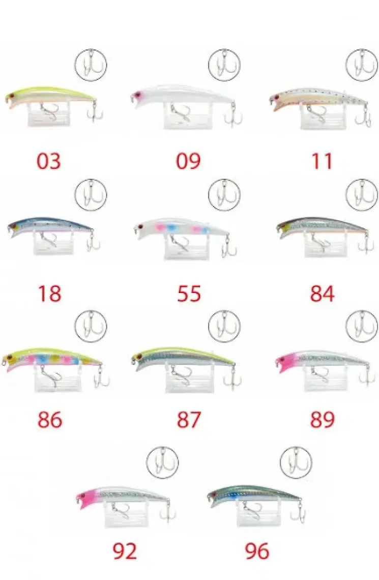 Captain Caplure Seabass Minnow 90MM 12GR Maket Balık