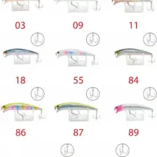 Captain Caplure Seabass Minnow 90MM 12GR Maket Balık