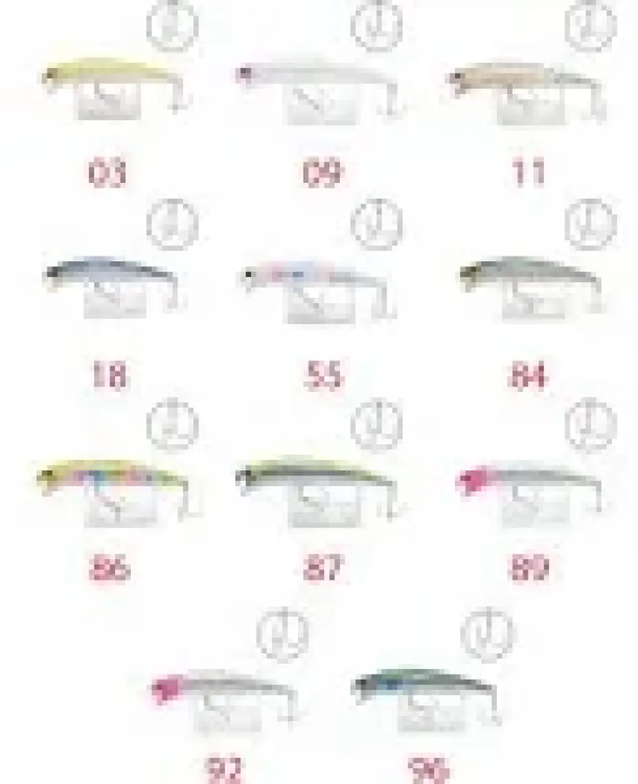 Captain Caplure Seabass Minnow 90MM 12GR Maket Balık