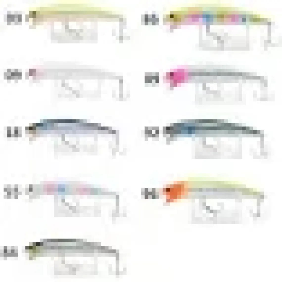 Captain Caplure Seabass Minnow 90MM 12GR Maket Balık