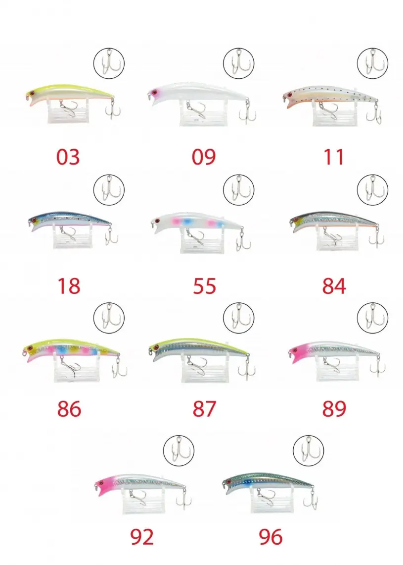 Captain Caplure Seabass Minnow 90MM 12GR Maket Balık