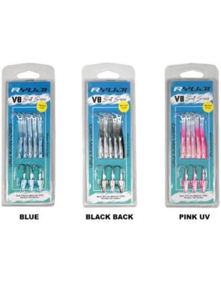 Ryuji V8 8cm 5.5gr Silikon Yem