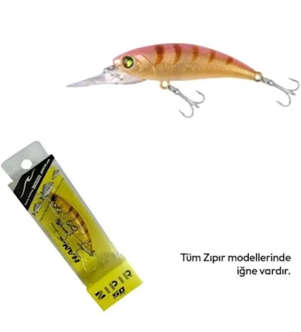 Han Fish Zıpır 50MM 4.5gr Uzun Gaga Lrf Yemi
