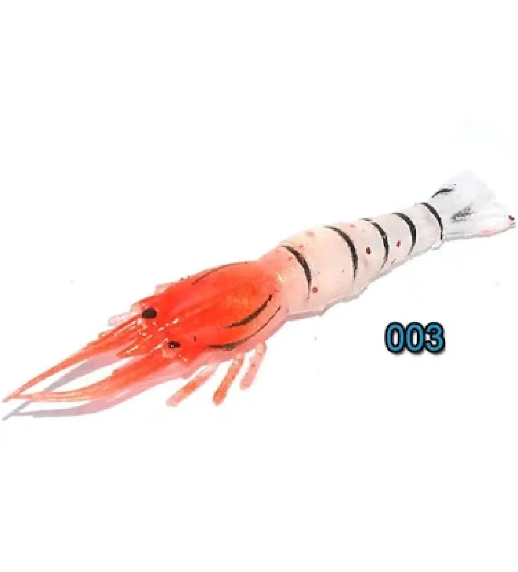Captain Soft Shrimp 6,5cm Silikon Karides Yem