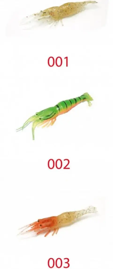 Captain Soft Shrimp 6,5cm Silikon Karides Yem