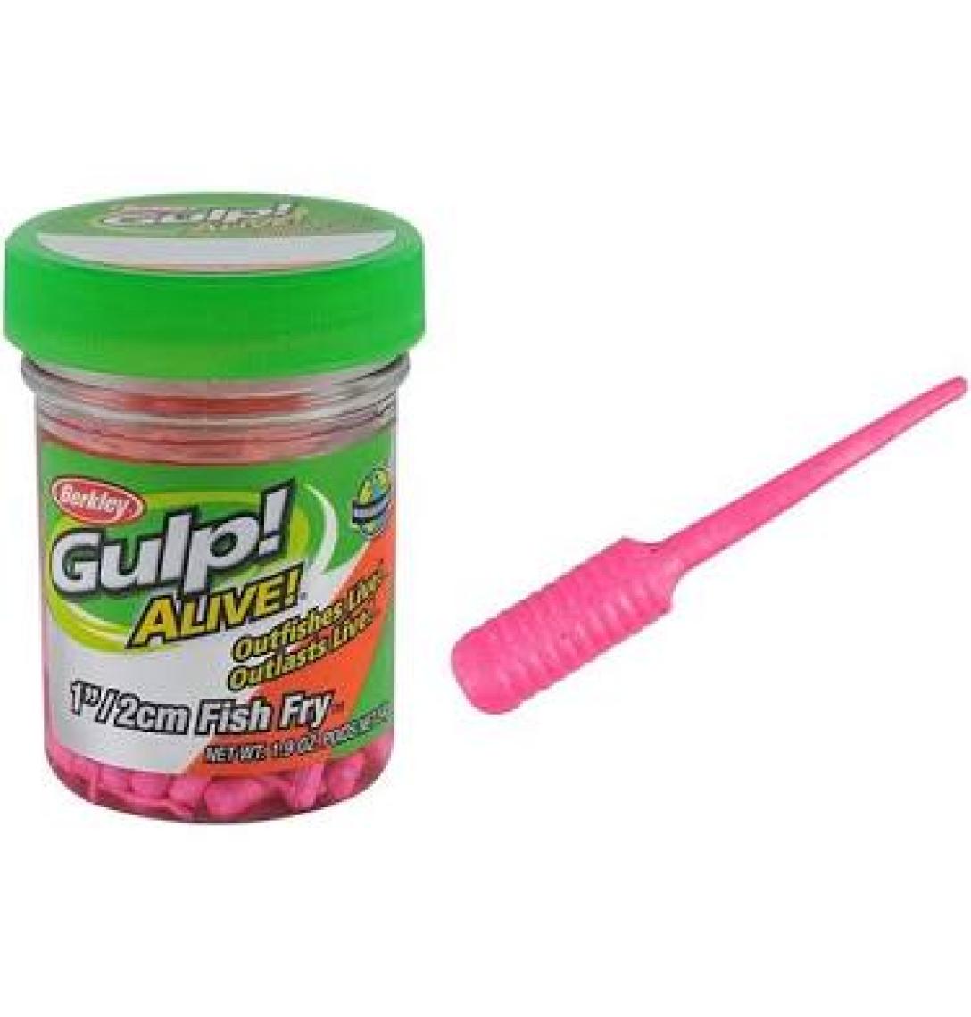 Berkley Gulp Fısh Fry 2 Cm Pınkkokulu Sılıkon