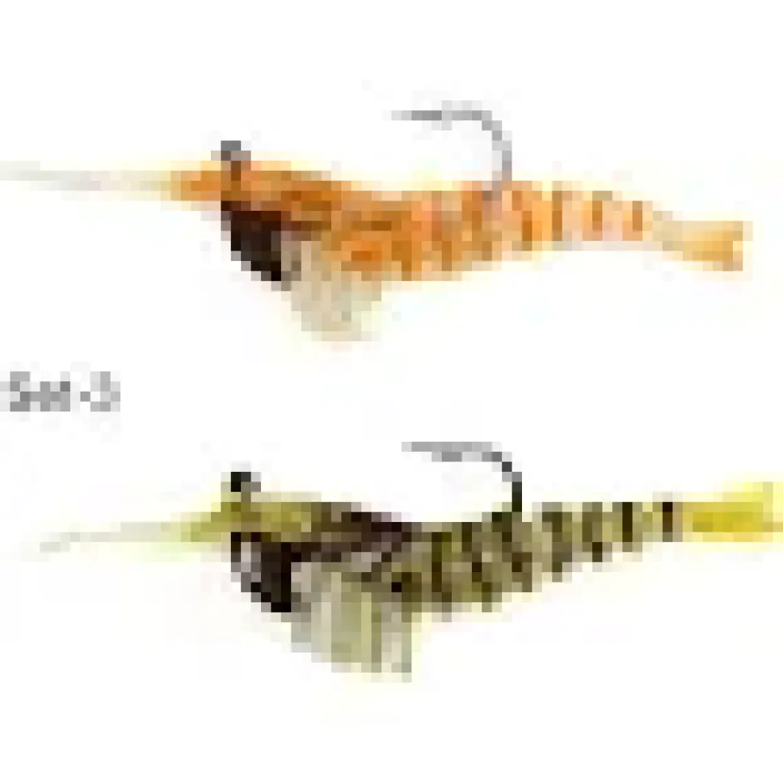 Captain 3048 Magic Shrimp 2li Set 3D Silikon Karides 50MM 3.7gr