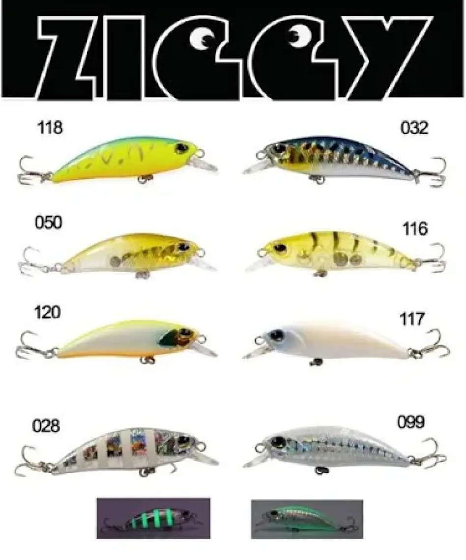 Fujin Ziggy 50 mm 3,6 gr Sinking Suni Yem