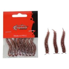 Captain Silikon Kurt Captain Ajıbıshı 5,5cm 8 Li Paket Renk:1