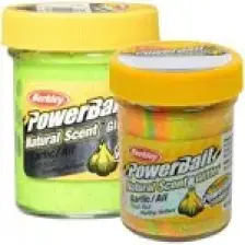 Berkley Powerbait Natural Glitter Trout Bait Garlic Sahte Yemi