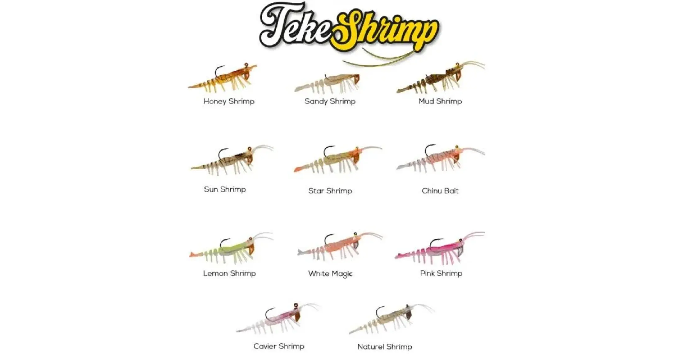 Hanfish Teke Shrimp Silikon Karides