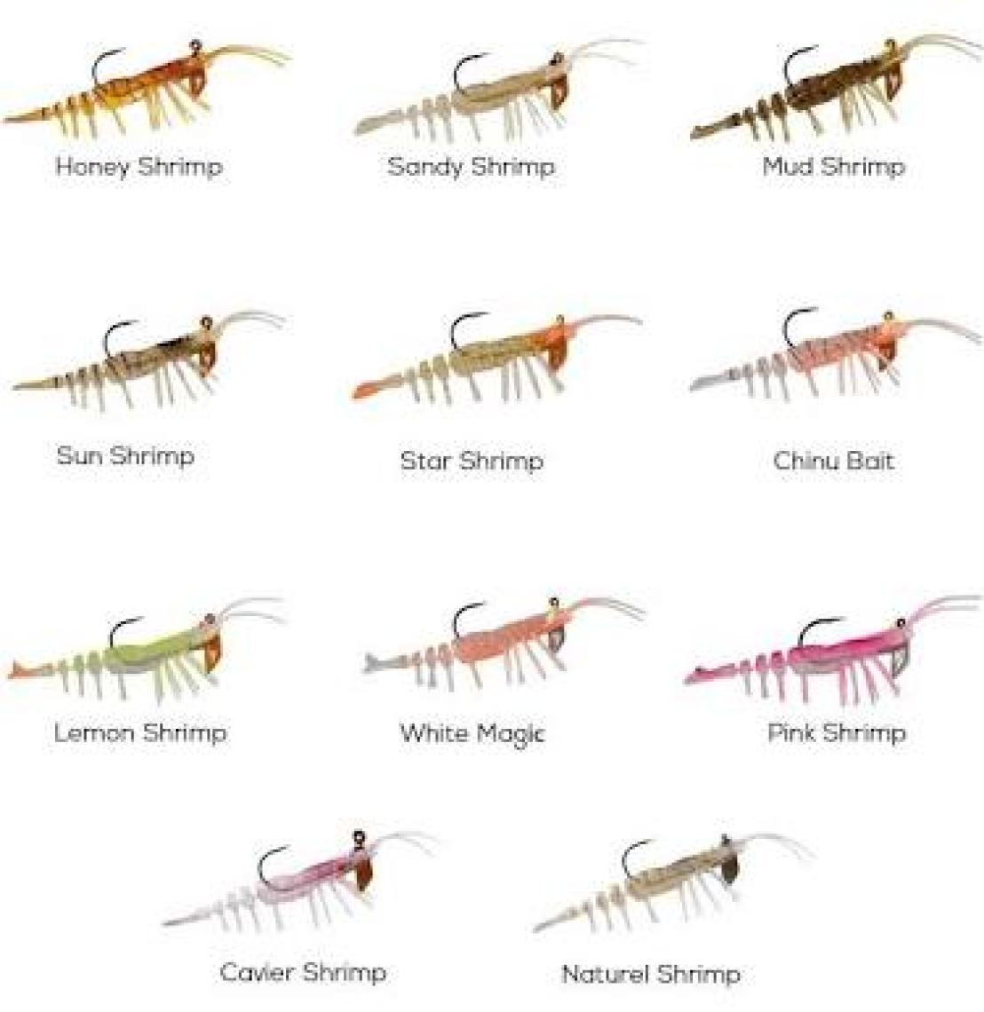 Han Fish Teke Shrimp Silikon Karides - 510 Chinu Bait