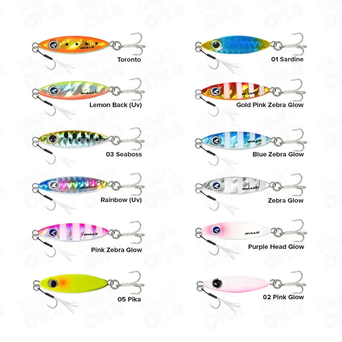 Ryuji Zuby 38 mm 10 gr Jig Yem