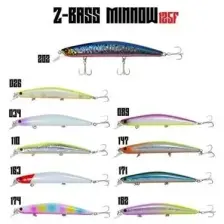 Fujin Z-Bass Minnow 125F 12.5 cm 21 gr Maket Balık