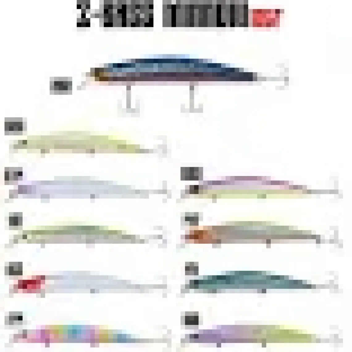 Fujin Z-Bass Minnow 125F 12.5 cm 21 gr Maket Balık
