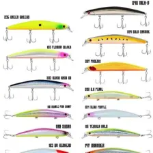 Fujin Z-Bass Minnow 125F 12.5 cm 21 gr Maket Balık
