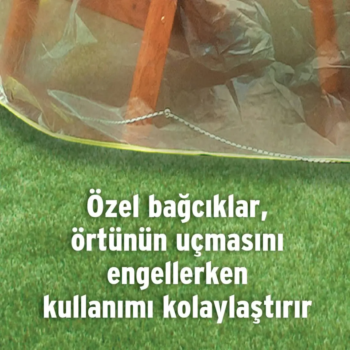 HOMAKS Çim Biçme Makinası İçin Koruma Örtüsü