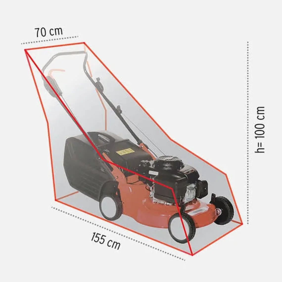 HOMAKS Çim Biçme Makinası İçin Koruma Örtüsü