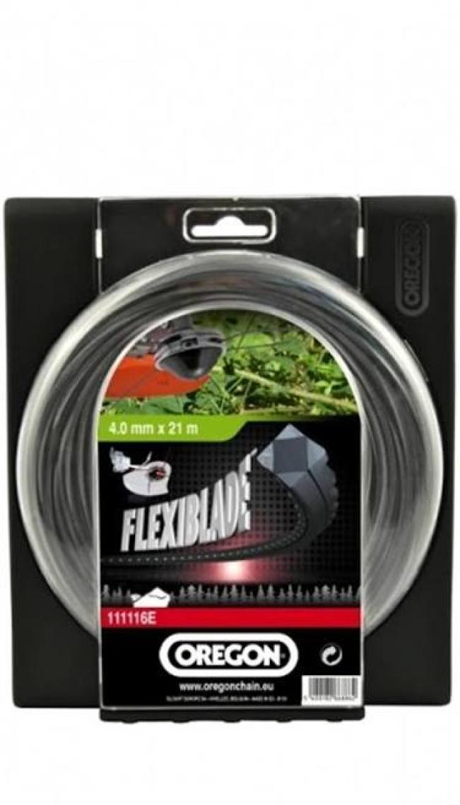 Oregon 111085E Misina 4.0mm 21 m Siyah Flexıblade