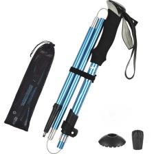 Hymark Trekking Hafif Katlanabilir 105-125CM Dağcı Doğa Kamp Yürüyüş Tırmanma Batonu