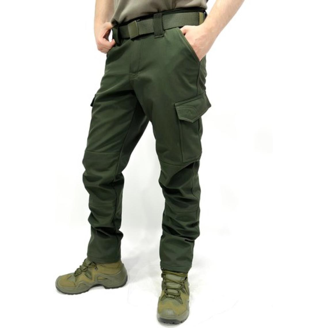 Kordak Içi Polarlı Tactical Outdoor Su Geçirmez Softshell Pantolon