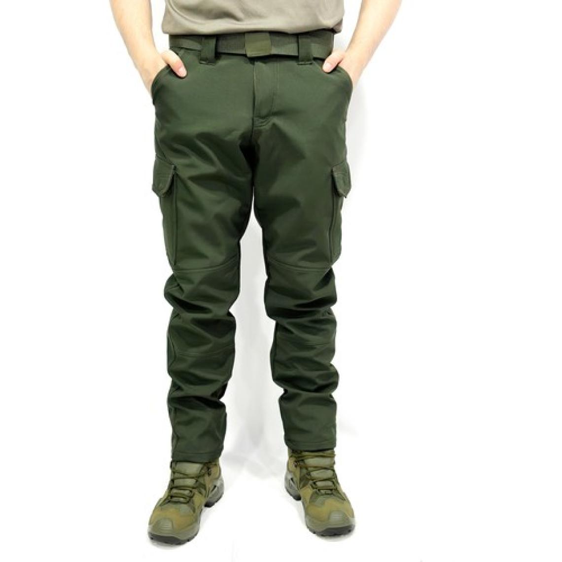 Kordak Içi Polarlı Tactical Outdoor Su Geçirmez Softshell Pantolon