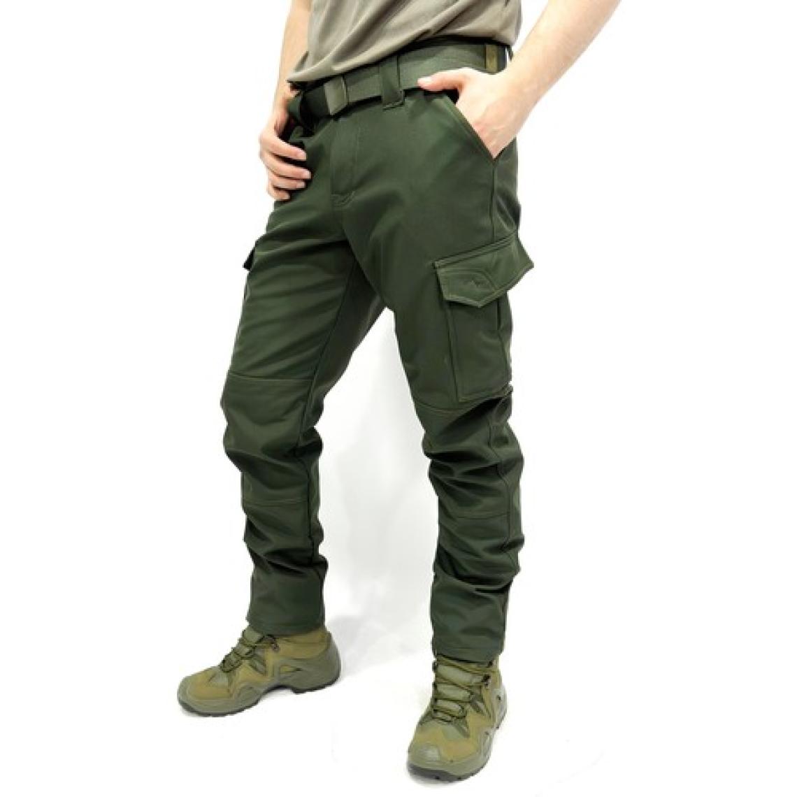 Kordak Içi Polarlı Tactical Outdoor Su Geçirmez Softshell Pantolon