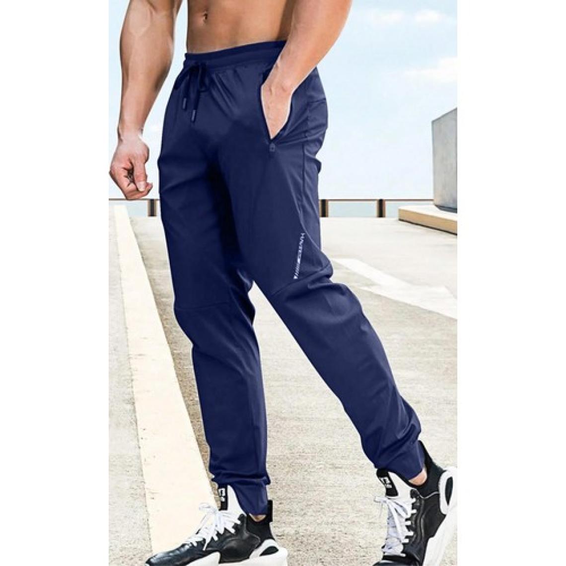 Ghassy Co. Erkek Run Ultra Hafif Egzersiz Aktif Joggers Spor Dar Paça Eşofman Altı