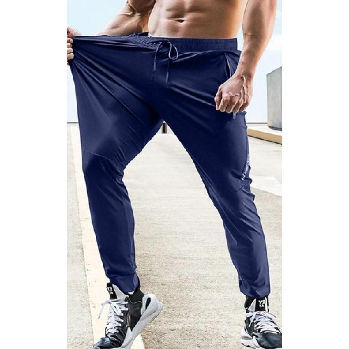 Ghassy Co. Erkek Run Ultra Hafif Egzersiz Aktif Joggers Spor Dar Paça Eşofman Altı