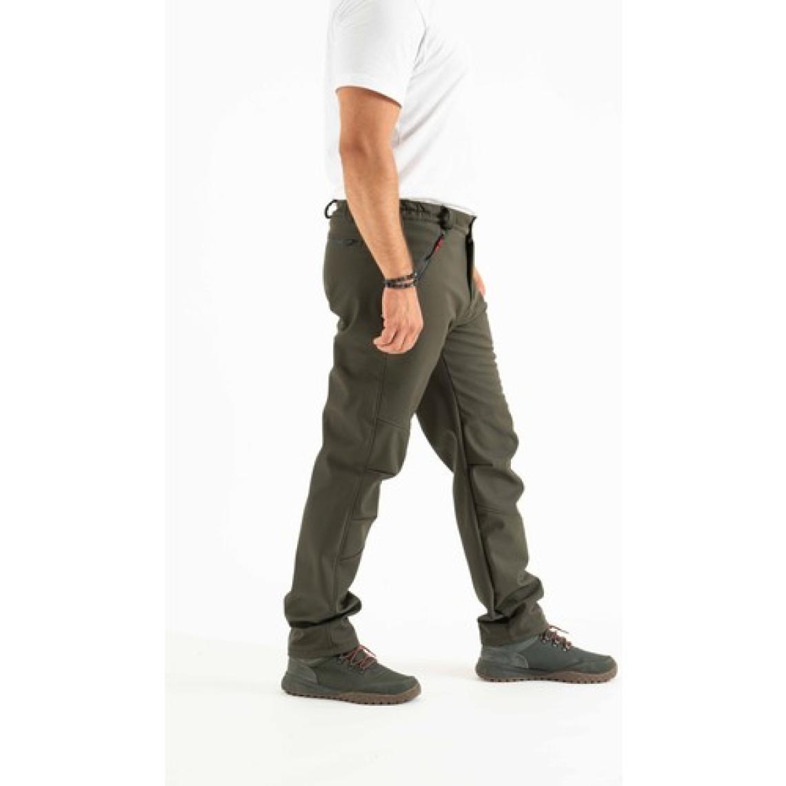 Longberg Kışlık Içi Polarlı Su ve Rüzgar Geçirmez Softshell Pantolon PRS-1779