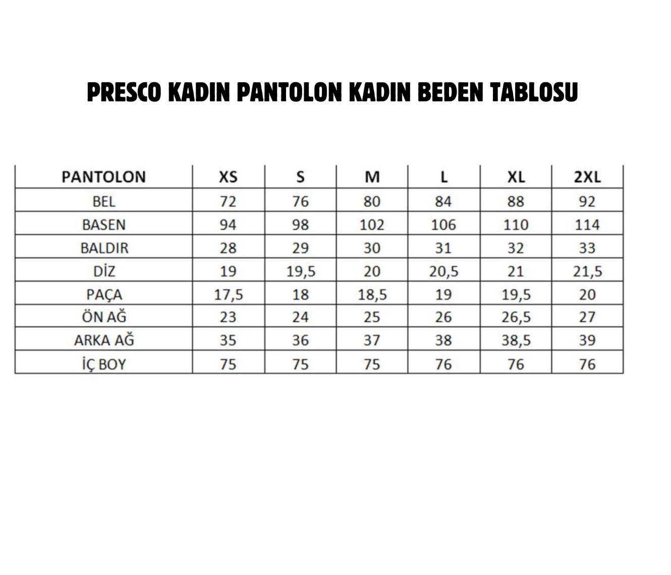 2AS Presco Kadın Pantolon