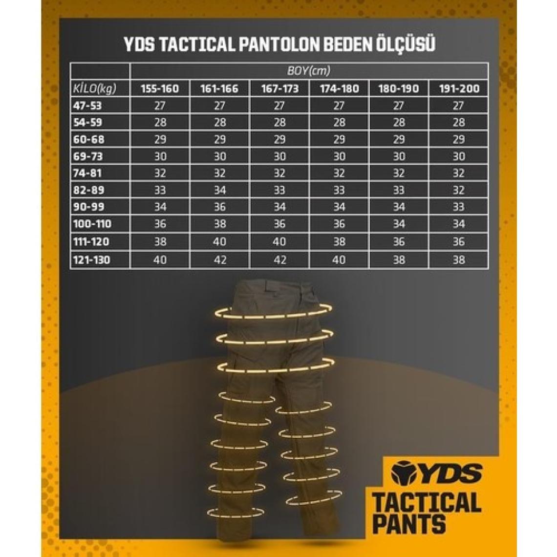 YDS TACTICAL PANTOLON -AÇIK BEJ