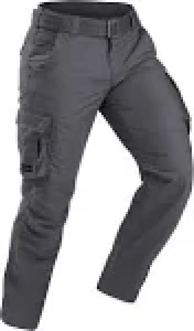 Decathlon Forclaz Erkek Backpacking Pantolonu - Gri - Travel 100