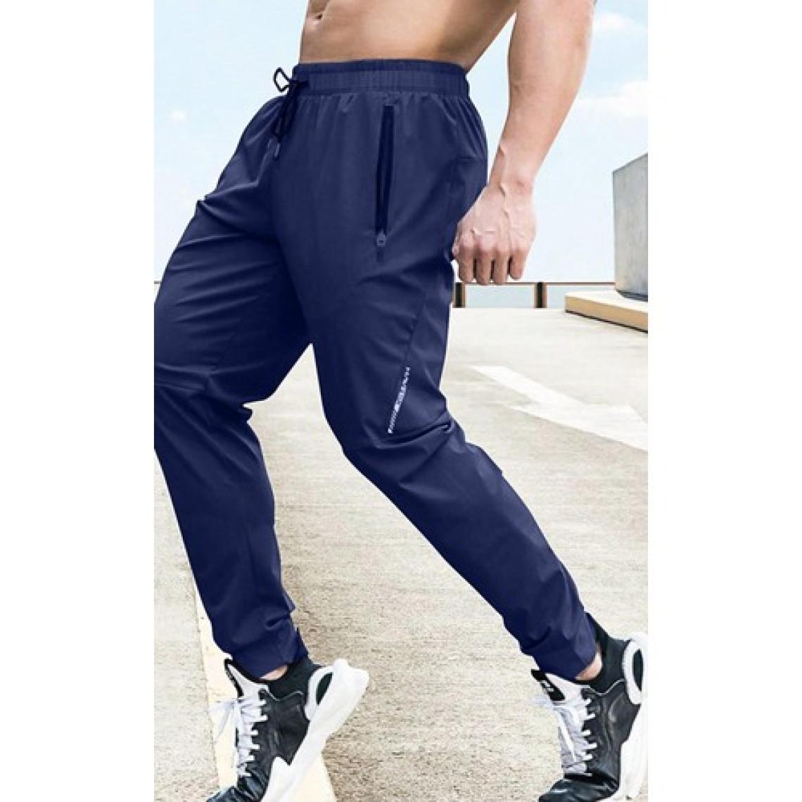 Ghassy Co. Erkek Run Ultra Hafif Egzersiz Aktif Joggers Spor Dar Paça Eşofman Altı