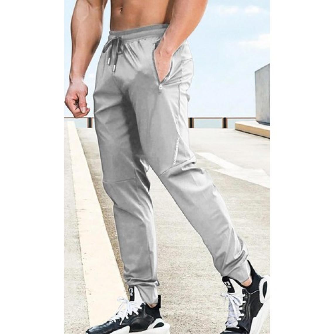 Ghassy Co.  Erkek Run Ultra Hafif Egzersiz Aktif Joggers Spor Dar Paça Eşofman Altı