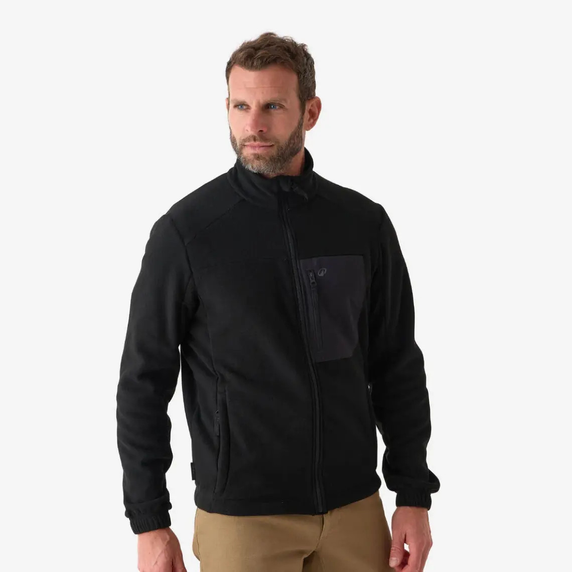 Decathlon Solognac Erkek Avcılık Poları - Siyah - 500