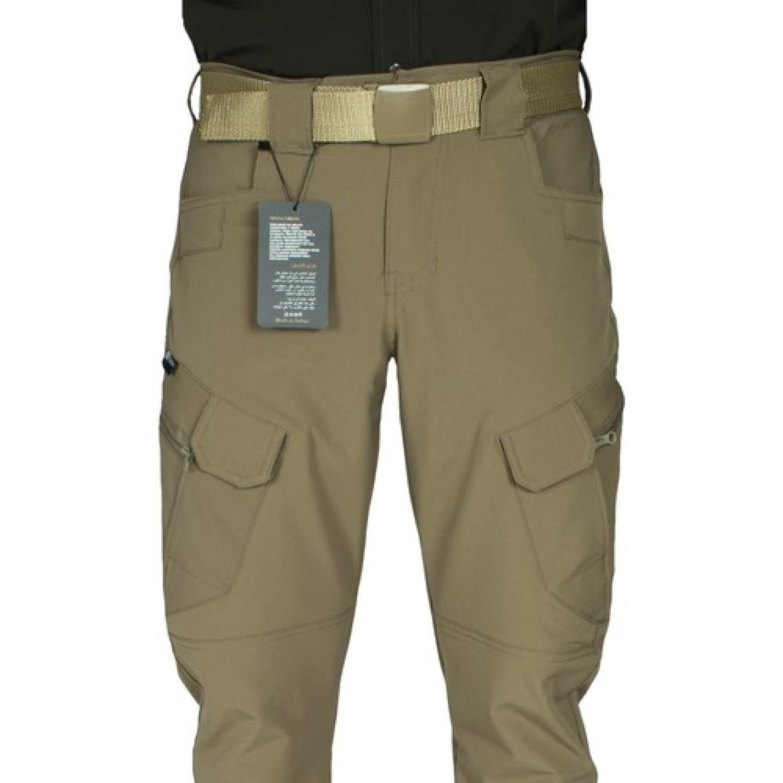 Nikbin Tactical Taktik Pantolon Outdoor  Cep Esnek ve Hafif Malzeme Likrali (Mevsimlik)-Bej