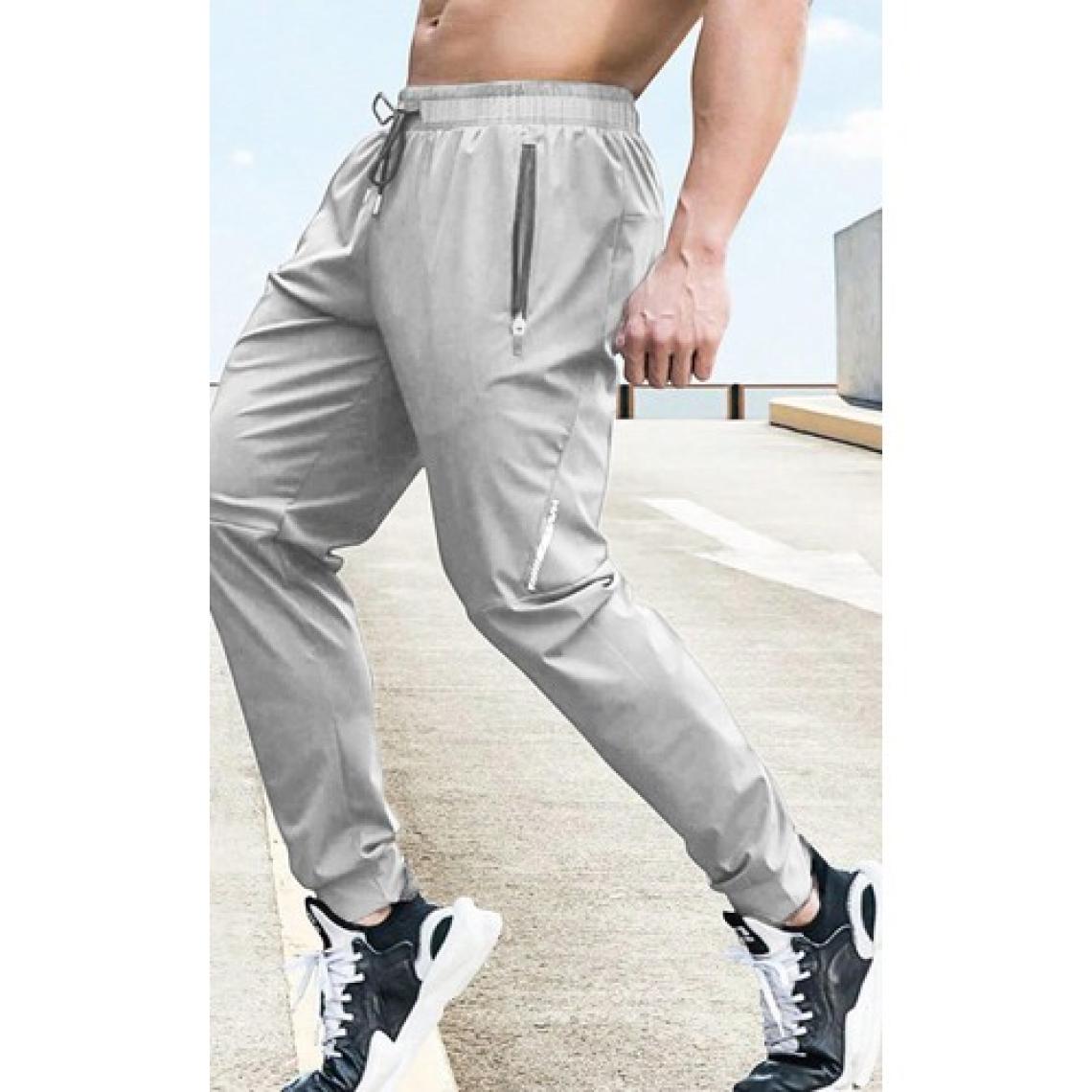 Ghassy Co. Erkek Run Ultra Hafif Egzersiz Aktif Joggers Spor Dar Paça Eşofman Altı