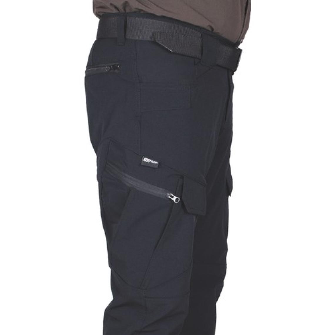 Nikbin Tactical Taktik Pantolon Outdoor  Cep  Likrali (Mevsimlik)-siyah