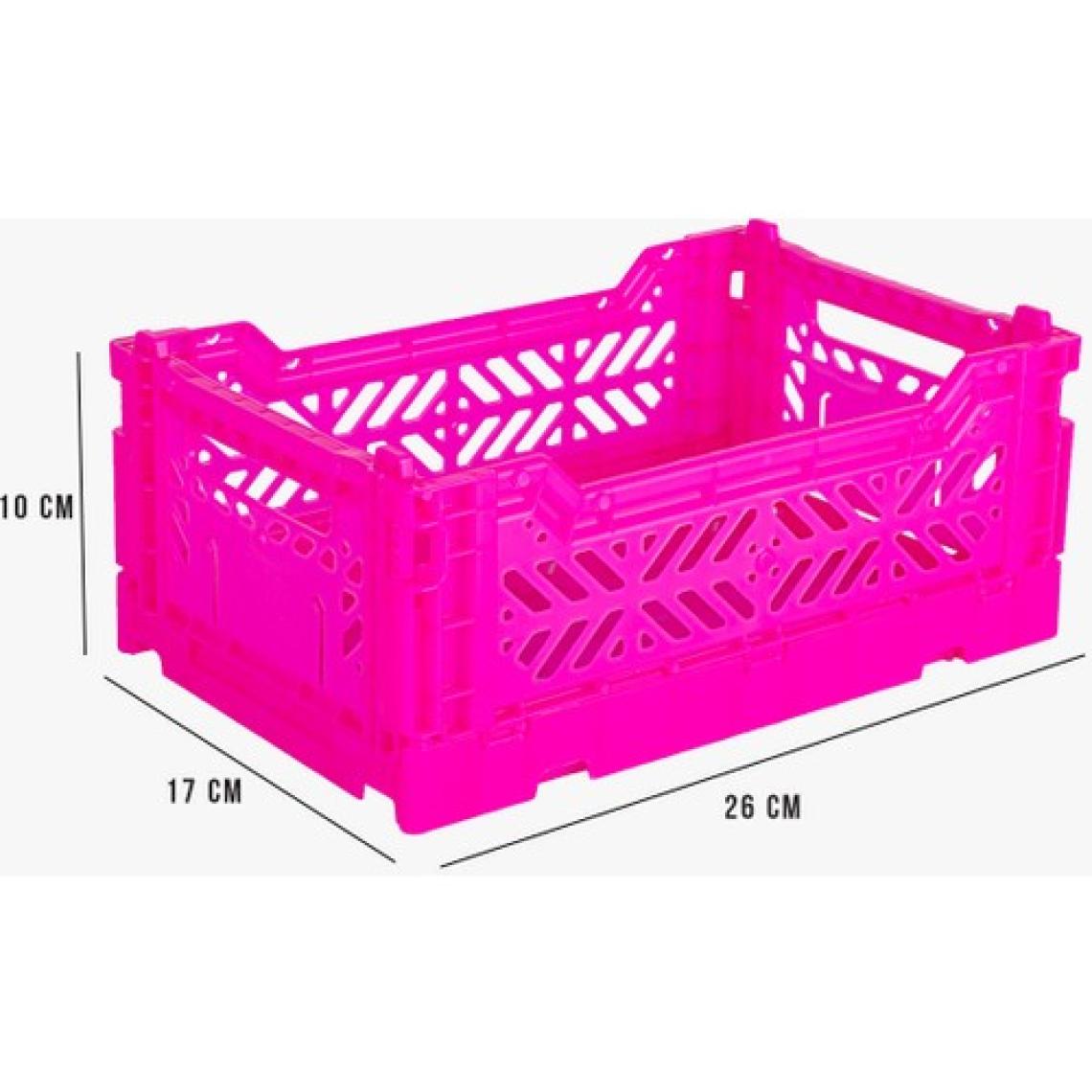 Aykasa 261710 Minibox Neon Pink Katlanabilir Kasa
