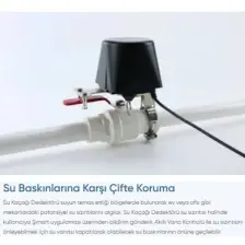 Akıllı Vana Kontrolü Su ve Gaz Vanaları İçin Uzaktan Kontrol