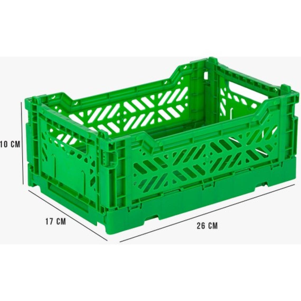 Ayyıldız Aykasa 261710 Minibox Green Katlanabilir Kasa