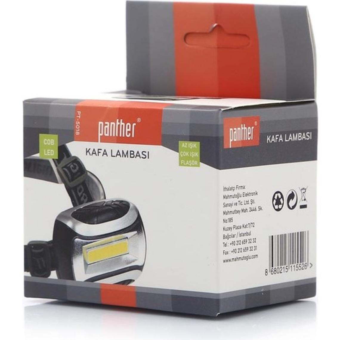 Panther PT-5018 Pilli Kafa Lambası
